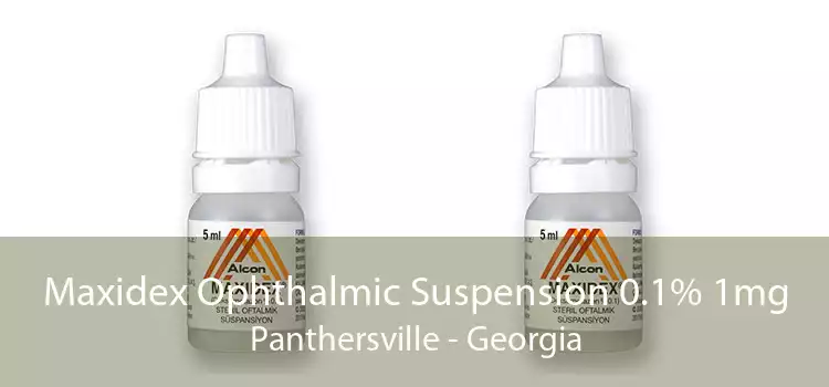 Maxidex Ophthalmic Suspension 0.1% 1mg Panthersville - Georgia