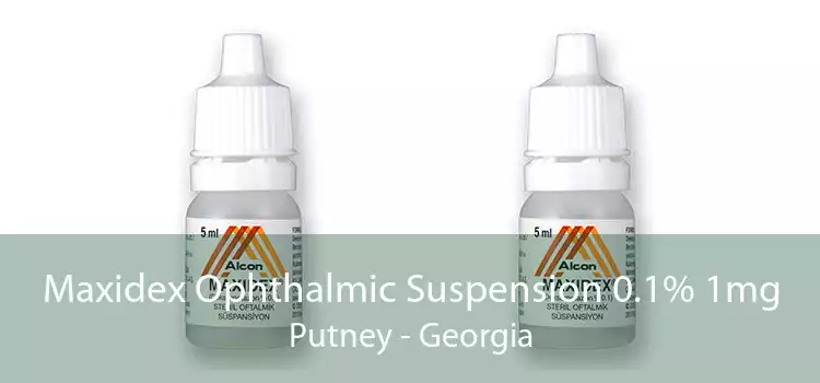 Maxidex Ophthalmic Suspension 0.1% 1mg Putney - Georgia