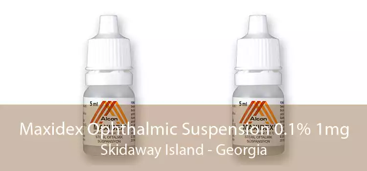 Maxidex Ophthalmic Suspension 0.1% 1mg Skidaway Island - Georgia