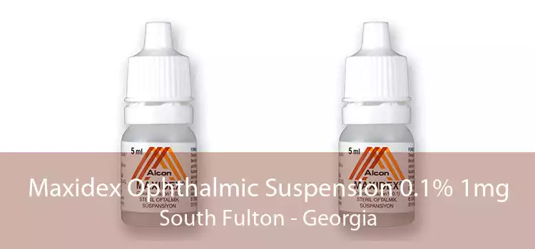 Maxidex Ophthalmic Suspension 0.1% 1mg South Fulton - Georgia