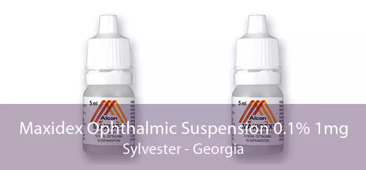 Maxidex Ophthalmic Suspension 0.1% 1mg Sylvester - Georgia