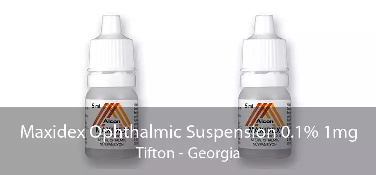 Maxidex Ophthalmic Suspension 0.1% 1mg Tifton - Georgia