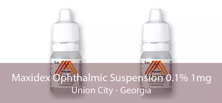 Maxidex Ophthalmic Suspension 0.1% 1mg Union City - Georgia