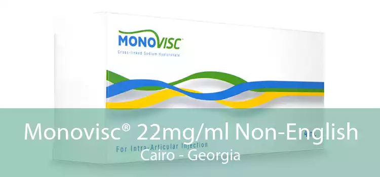Monovisc® 22mg/ml Non-English Cairo - Georgia