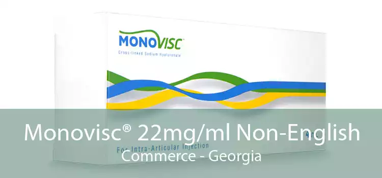Monovisc® 22mg/ml Non-English Commerce - Georgia