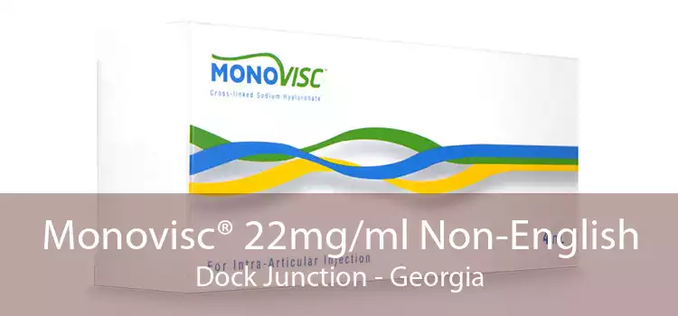 Monovisc® 22mg/ml Non-English Dock Junction - Georgia