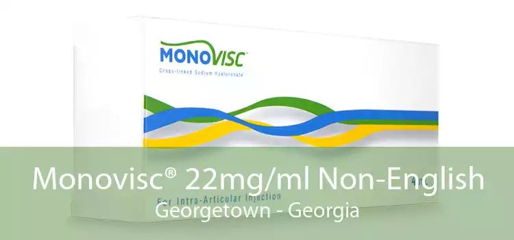 Monovisc® 22mg/ml Non-English Georgetown - Georgia
