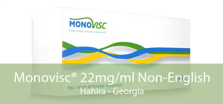 Monovisc® 22mg/ml Non-English Hahira - Georgia