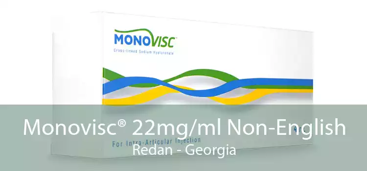 Monovisc® 22mg/ml Non-English Redan - Georgia