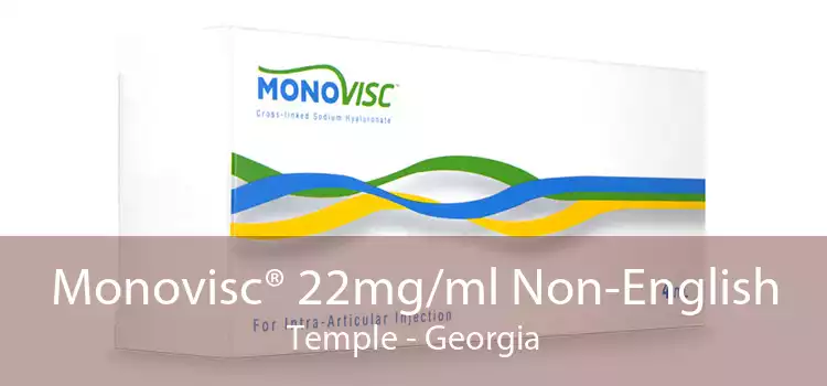 Monovisc® 22mg/ml Non-English Temple - Georgia