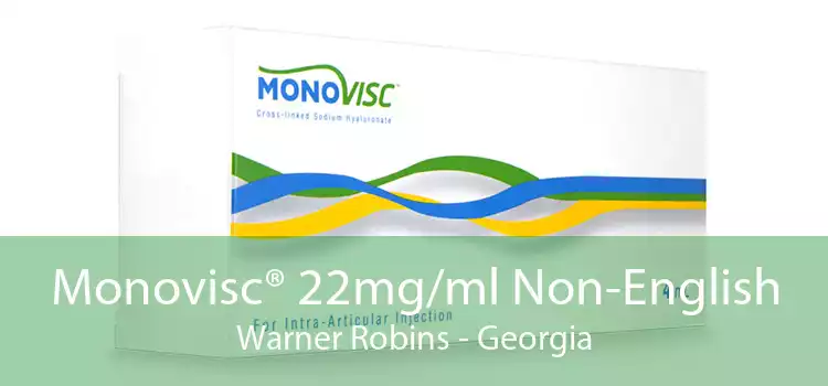 Monovisc® 22mg/ml Non-English Warner Robins - Georgia