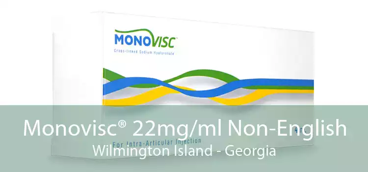 Monovisc® 22mg/ml Non-English Wilmington Island - Georgia