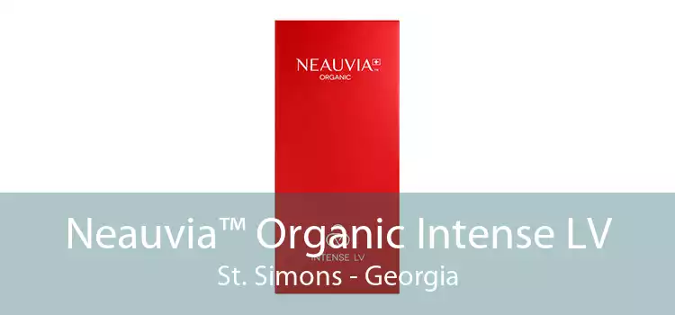Neauvia™ Organic Intense LV St. Simons - Georgia