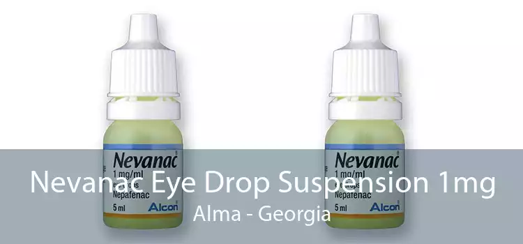 Nevanac Eye Drop Suspension 1mg Alma - Georgia