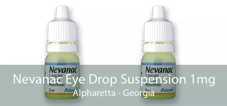 Nevanac Eye Drop Suspension 1mg Alpharetta - Georgia