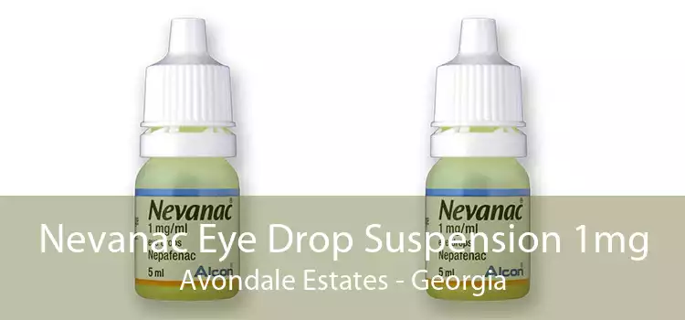 Nevanac Eye Drop Suspension 1mg Avondale Estates - Georgia