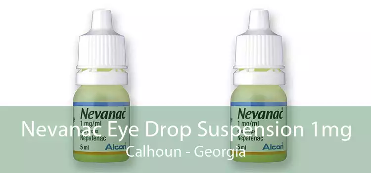 Nevanac Eye Drop Suspension 1mg Calhoun - Georgia