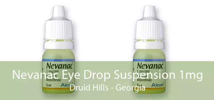 Nevanac Eye Drop Suspension 1mg Druid Hills - Georgia