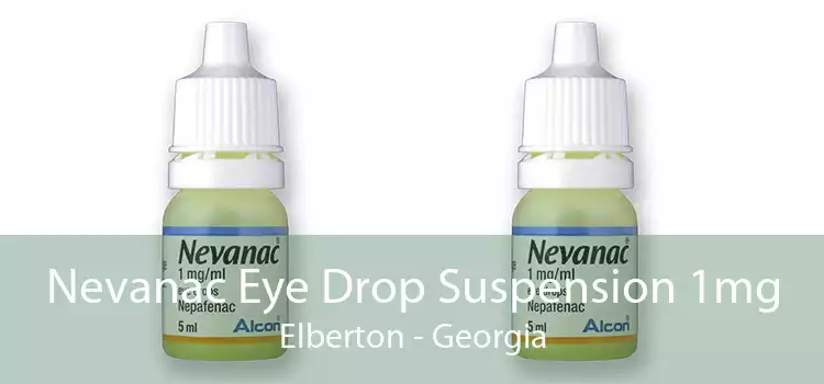 Nevanac Eye Drop Suspension 1mg Elberton - Georgia