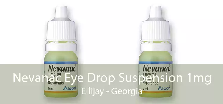 Nevanac Eye Drop Suspension 1mg Ellijay - Georgia