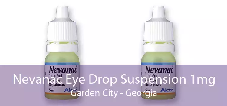 Nevanac Eye Drop Suspension 1mg Garden City - Georgia