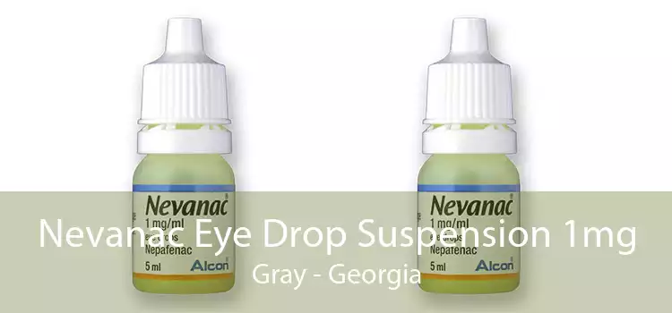 Nevanac Eye Drop Suspension 1mg Gray - Georgia