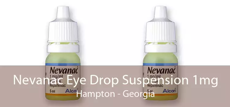 Nevanac Eye Drop Suspension 1mg Hampton - Georgia
