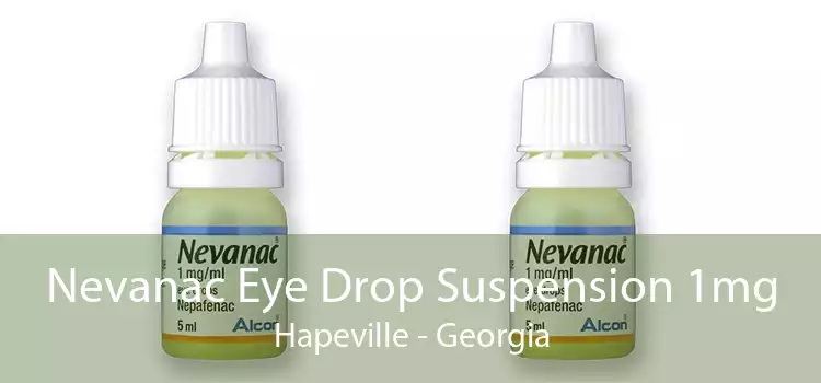 Nevanac Eye Drop Suspension 1mg Hapeville - Georgia