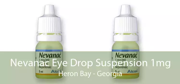 Nevanac Eye Drop Suspension 1mg Heron Bay - Georgia