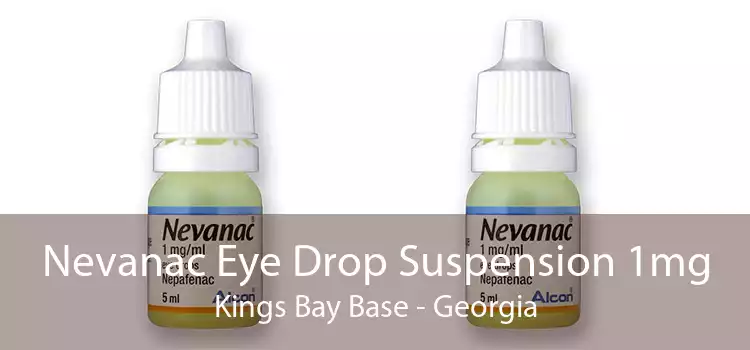 Nevanac Eye Drop Suspension 1mg Kings Bay Base - Georgia