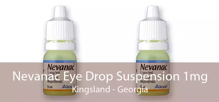 Nevanac Eye Drop Suspension 1mg Kingsland - Georgia