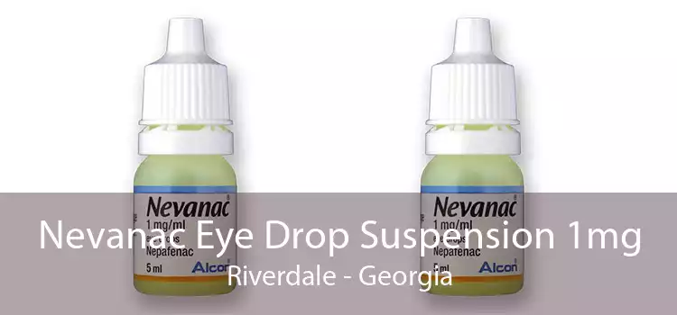 Nevanac Eye Drop Suspension 1mg Riverdale - Georgia