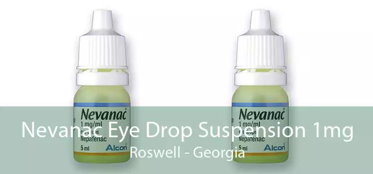 Nevanac Eye Drop Suspension 1mg Roswell - Georgia