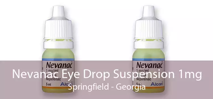 Nevanac Eye Drop Suspension 1mg Springfield - Georgia