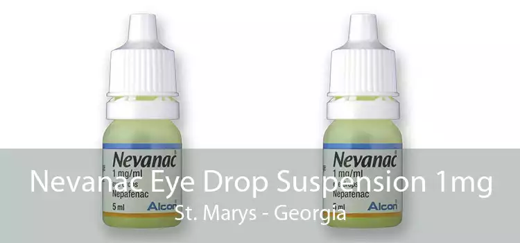 Nevanac Eye Drop Suspension 1mg St. Marys - Georgia