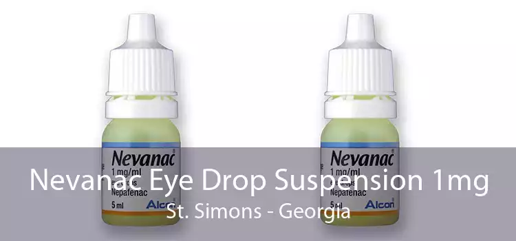 Nevanac Eye Drop Suspension 1mg St. Simons - Georgia
