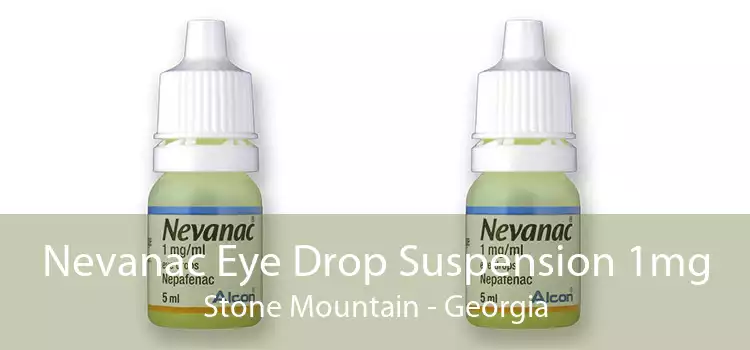 Nevanac Eye Drop Suspension 1mg Stone Mountain - Georgia