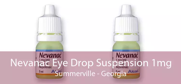 Nevanac Eye Drop Suspension 1mg Summerville - Georgia