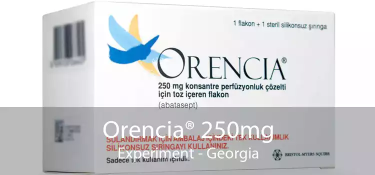 Orencia® 250mg Experiment - Georgia