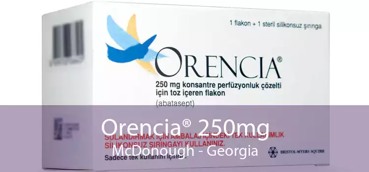 Orencia® 250mg McDonough - Georgia