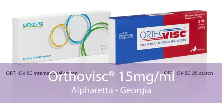 Orthovisc® 15mg/ml Alpharetta - Georgia