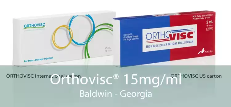 Orthovisc® 15mg/ml Baldwin - Georgia