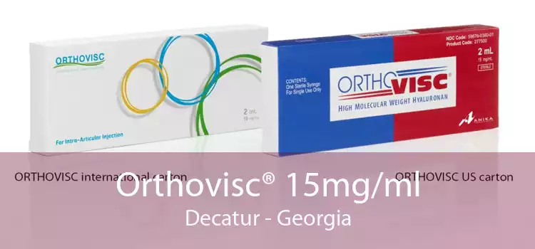 Orthovisc® 15mg/ml Decatur - Georgia