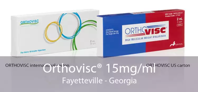 Orthovisc® 15mg/ml Fayetteville - Georgia