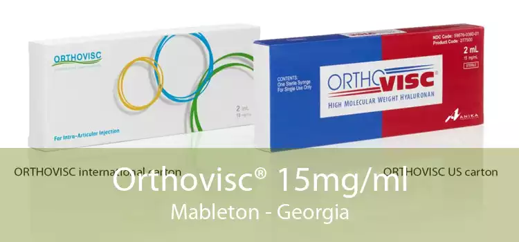 Orthovisc® 15mg/ml Mableton - Georgia