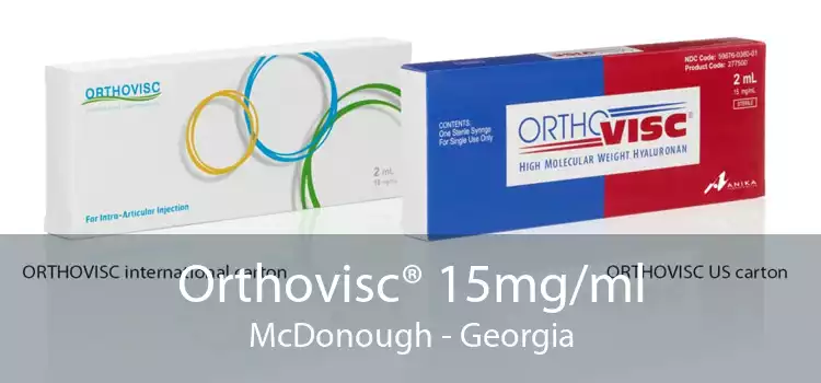 Orthovisc® 15mg/ml McDonough - Georgia