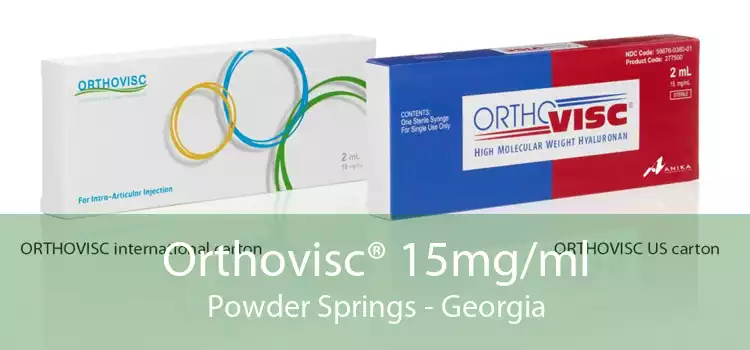 Orthovisc® 15mg/ml Powder Springs - Georgia