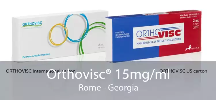 Orthovisc® 15mg/ml Rome - Georgia