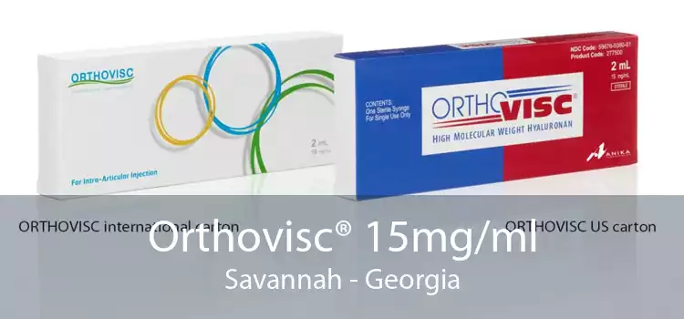 Orthovisc® 15mg/ml Savannah - Georgia