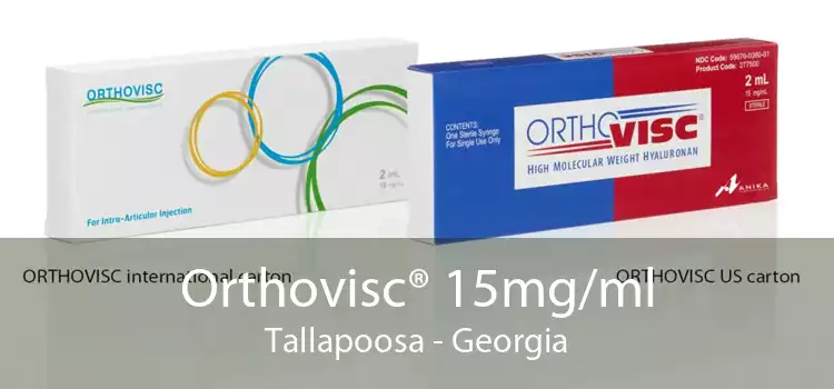 Orthovisc® 15mg/ml Tallapoosa - Georgia